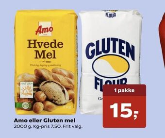Kvickly Amo eller Gluten mel tilbud