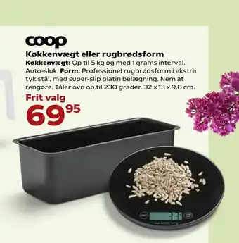 Kvickly Køkkenvægt eller rugbrødsform tilbud