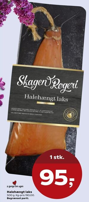 Kvickly Halehængt laks tilbud