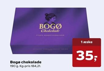 Bogø chokolade