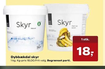 Kvickly Dybbækdal skyr tilbud