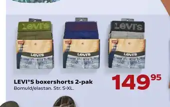 Kvickly LEVI*S boxershorts 2-pak tilbud