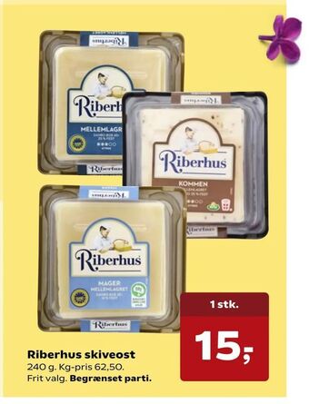 Kvickly Riberhus skiveost tilbud