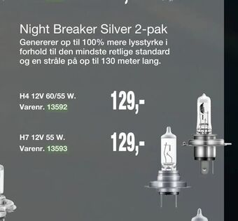Harald Nyborg Night Breaker Silver 2-pak tilbud