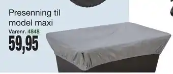 Harald Nyborg Presenning til model maxi tilbud