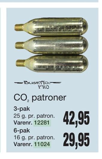 Harald Nyborg Co2 patroner tilbud