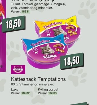 Harald Nyborg Kattesnack Temptations tilbud