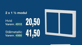 Harald Nyborg FUGA design ramme SOFT 63 tilbud
