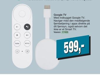 Harald Nyborg Google Chromecast tilbud