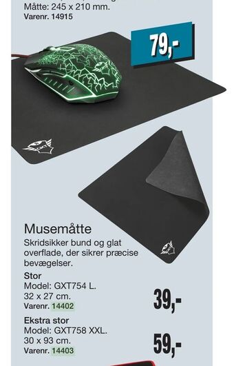 Harald Nyborg Musemåtte tilbud
