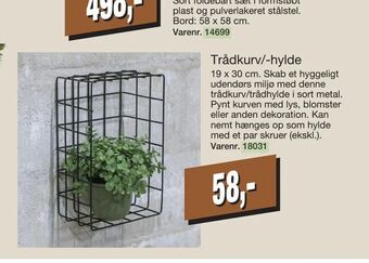 Harald Nyborg Trådkurv/-hylde tilbud