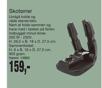Harald Nyborg Skotørrer tilbud