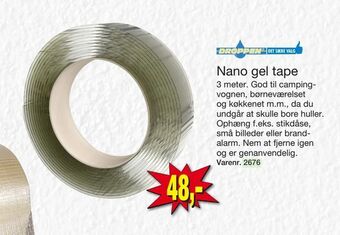 Harald Nyborg Nano gel tape tilbud
