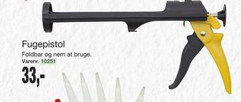 Harald Nyborg Fugepistol tilbud