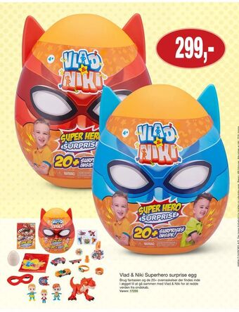 Vlad & Niki Superhero surprise egg