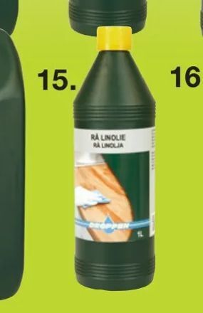 Harald Nyborg Rå Linolie 1 L tilbud