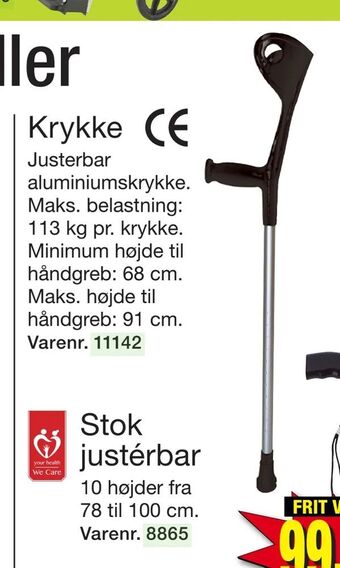 Harald Nyborg Krykke tilbud