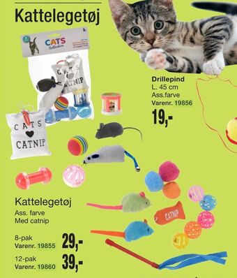 Harald Nyborg Kattelegetøj tilbud