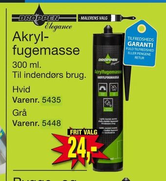 Harald Nyborg Akrylfugemasse tilbud