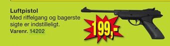 Harald Nyborg Luftpistol tilbud