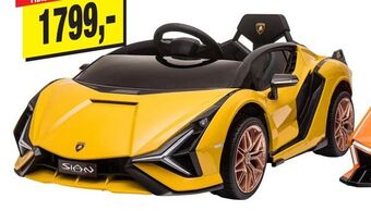 Harald Nyborg Elbil Lamborghini Sian tilbud