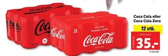 Let-Køb Coca Cola eller Coca Cola Zero tilbud