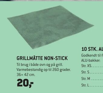 XL-BYG Grillmåtte non-stick tilbud