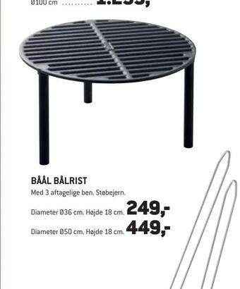 XL-BYG Båål bålrist tilbud