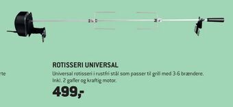 XL-BYG Rotisseri universal tilbud