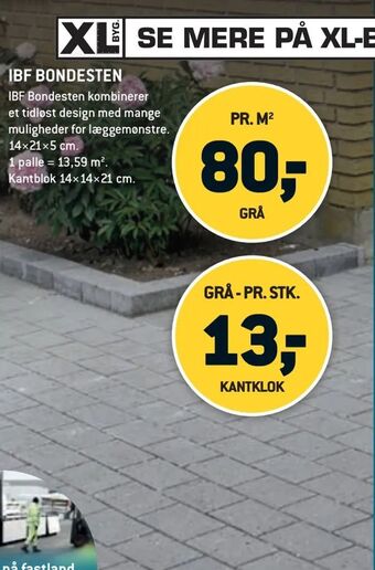 XL-BYG IBF Bondesten tilbud