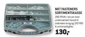 XL-BYG Nkt fasteners sortimentskasse tilbud