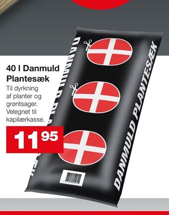 40 l Danmuld Plantesæk