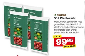 Bauhaus 50 l Plantesæk tilbud