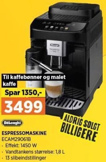 Power Espressomaskine ECAM29061B tilbud