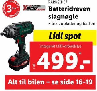 Lidl Batteridreven Slagnøgle tilbud