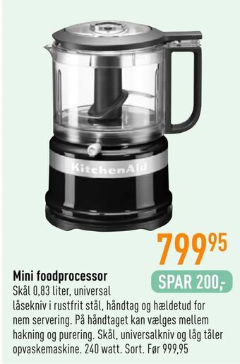 Imerco Mini foodprocessor tilbud
