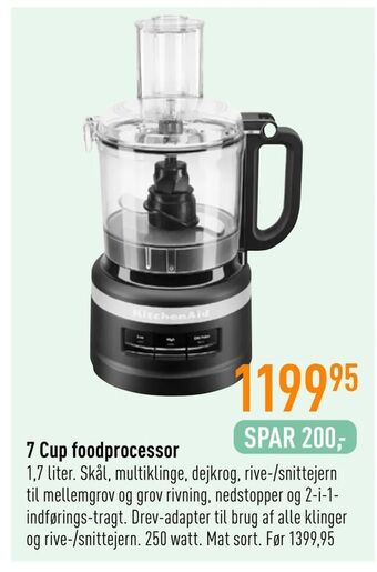 Imerco 7 Cup foodprocessor tilbud