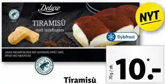 Lidl Tiramisù 70g tilbud