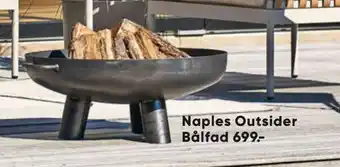 Bilka Naples Outsider Bålfad tilbud