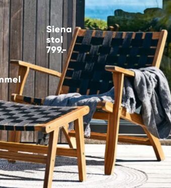 Bilka Siena stol tilbud
