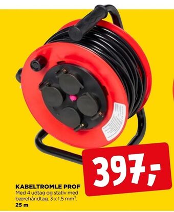 jem & fix Kabeltromle prof tilbud