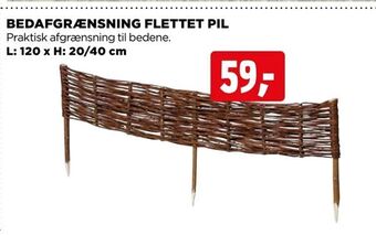 jem & fix Bedafgrænsning flettet pil tilbud