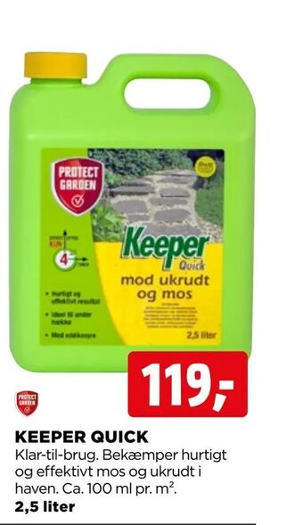 jem & fix Keeper quick tilbud