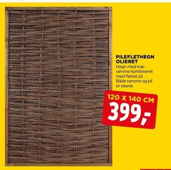 jem & fix Pileflethegn olieret tilbud