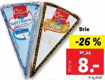 Lidl Brie 200g tilbud