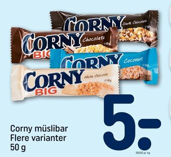 REMA 1000 Corny müslibar tilbud
