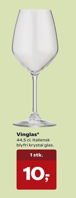 SuperBrugsen Vinglas tilbud