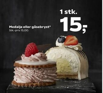 SuperBrugsen Medalje eller gåsebryst tilbud