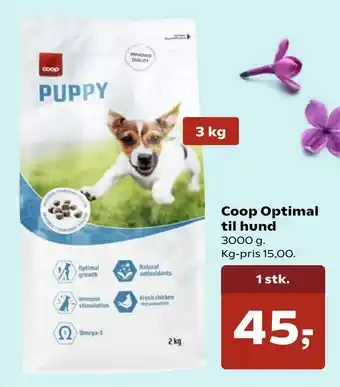 Coop Optimal til hund
