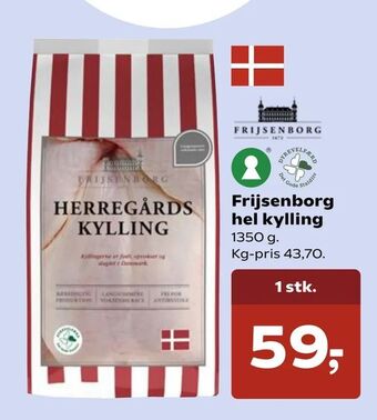 SuperBrugsen Frijsenborg hel kylling tilbud
